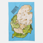 Linge De Cuisine Illustration du chou-fleur (Vertical)