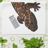 Linge De Cuisine Illustration du monstre Gila (Plié)