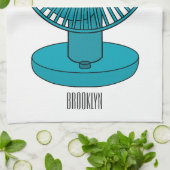 Linge De Cuisine Illustration du ventilateur (Plié)