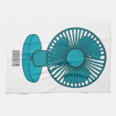 Linge De Cuisine Illustration du ventilateur (Horizontal)