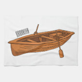 Linge De Cuisine Illustration d'un bateau à roues (Horizontal)