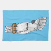 Linge De Cuisine Illustration d'un oiseau de cobaye-parapluie (Horizontal)