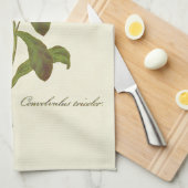 Linge De Cuisine Illustration en bleu du matin (Quart Plié)