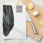 Linge De Cuisine Illustration Jet ski (Quart Plié)
