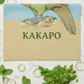 Linge De Cuisine Illustration Kakapo (Plié)