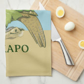 Linge De Cuisine Illustration Kakapo (Quart Plié)