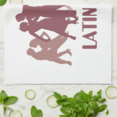 Linge De Cuisine Illustration latine de danseurs (Plié)