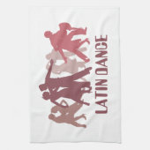 Linge De Cuisine Illustration latine de danseurs (Vertical)