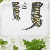 Linge De Cuisine Illustration Monarch caterpillar (Plié)