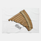 Linge De Cuisine Illustration Pan flûte / panpipes (Horizontal)