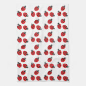 Linge De Cuisine Illustration Red Lady Bug (Vertical)