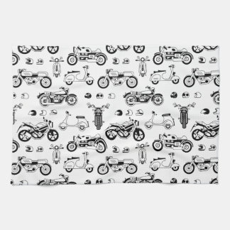 Linge De Cuisine Illustration scooters de moto et casques