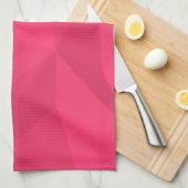 Linge De Cuisine Illustration triangle rose, cool, unique, tendance (Quart Plié)