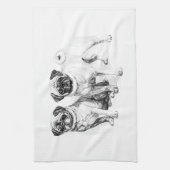 Linge De Cuisine Illustration vintage de carlin (Vertical)