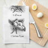 Linge De Cuisine Illustrations botaniques (Quart Plié)