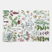 Linge De Cuisine Illustrations botaniques vintages (Horizontal)