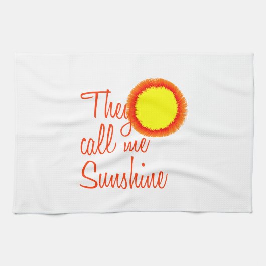 Linge De Cuisine Ils m'appellent Sunshine (Horizontal)