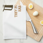 Linge De Cuisine Ils Sortent Leur Poil (Quart Plié)