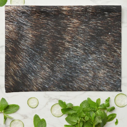 Linge De Cuisine Image de texture de la fourrure (Plié)