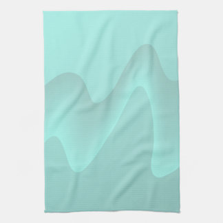Linge De Cuisine Image en pastel de remous d'abrégé sur turquoise