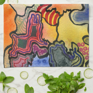 Linge De Cuisine Image libre du cool abstrait et des cellules de co