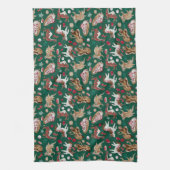 Linge De Cuisine Imaginaire de Noël (Vertical)