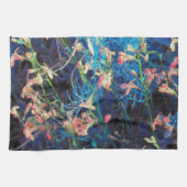 Linge De Cuisine Imaginaire floral Abstrait (Horizontal)