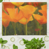 Linge De Cuisine impasto de pavot de Californie (Plié)