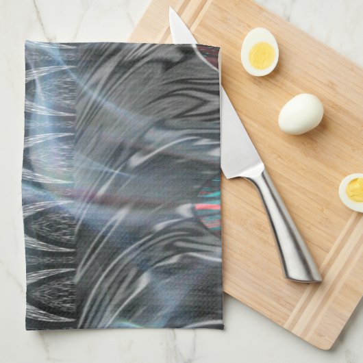 Linge De Cuisine Impression artistique Abstraite remarquable (Quart Plié)