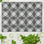 Linge De Cuisine Impression atomique moderne du milieu du siècle -  (Plié)