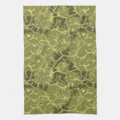 Linge De Cuisine Impression Camouflage vert Cactus (Vertical)
