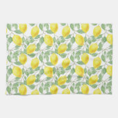 Linge De Cuisine Impression citron (Horizontal)
