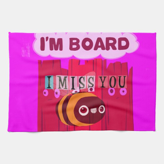 Linge De Cuisine Impression d'abeilles (Horizontal)