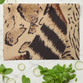 Linge De Cuisine Impression d'animal (Plié)