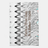 Linge De Cuisine Impression d'art pour cadeau de fête de fiançaille (Vertical)