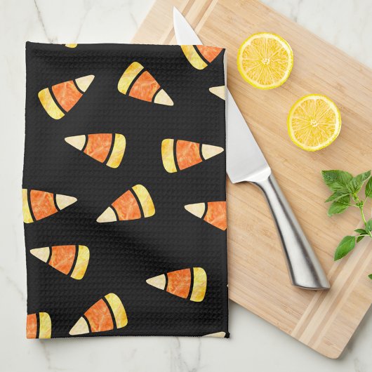 Linge De Cuisine Impression de Corne à bonbons Halloween