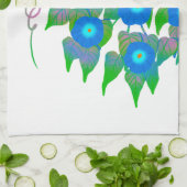 Linge De Cuisine Impression de fleurs pour le printemps et l'été (Plié)