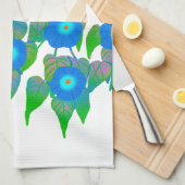 Linge De Cuisine Impression de fleurs pour le printemps et l'été (Quart Plié)