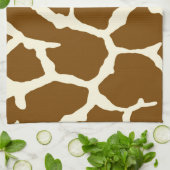 Linge De Cuisine Impression de girafe (Plié)