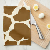 Linge De Cuisine Impression de girafe (Quart Plié)