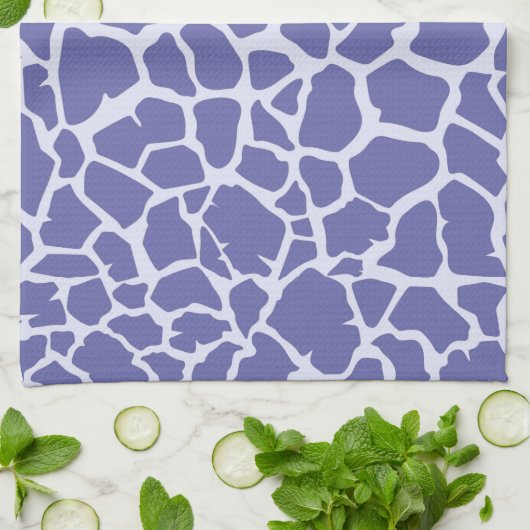 Linge De Cuisine Impression de girafe périphérique (Plié)