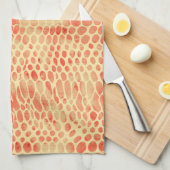 Linge De Cuisine Impression de serpent aquarelle (Quart Plié)