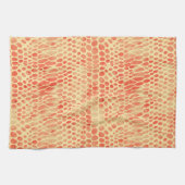 Linge De Cuisine Impression de serpent aquarelle (Horizontal)