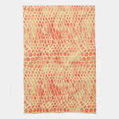 Linge De Cuisine Impression de serpent aquarelle (Vertical)