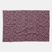 Linge De Cuisine Impression de serpent rose (Horizontal)