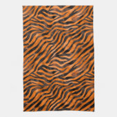 Linge De Cuisine Impression de tigre d'aquarelle (Vertical)