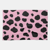 Linge De Cuisine Impression de vache, Motif de vache, Spots de vach (Horizontal)
