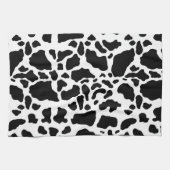 Linge De Cuisine Impression de vache noire et blanche (Horizontal)