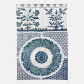 Linge De Cuisine Impression d'ornement floral classique (Vertical)