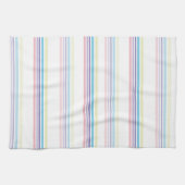 Linge De Cuisine Impression en bande Pastel (Horizontal)